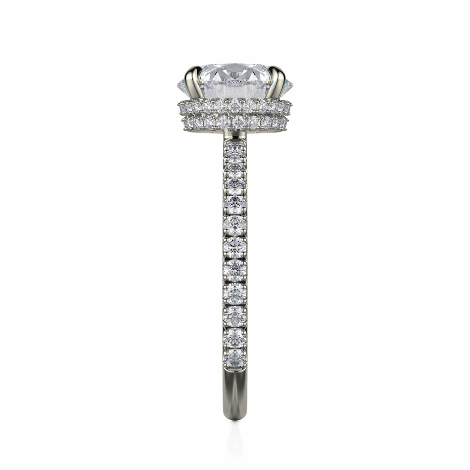 MICHAEL M Engagement Rings Crown R745-2