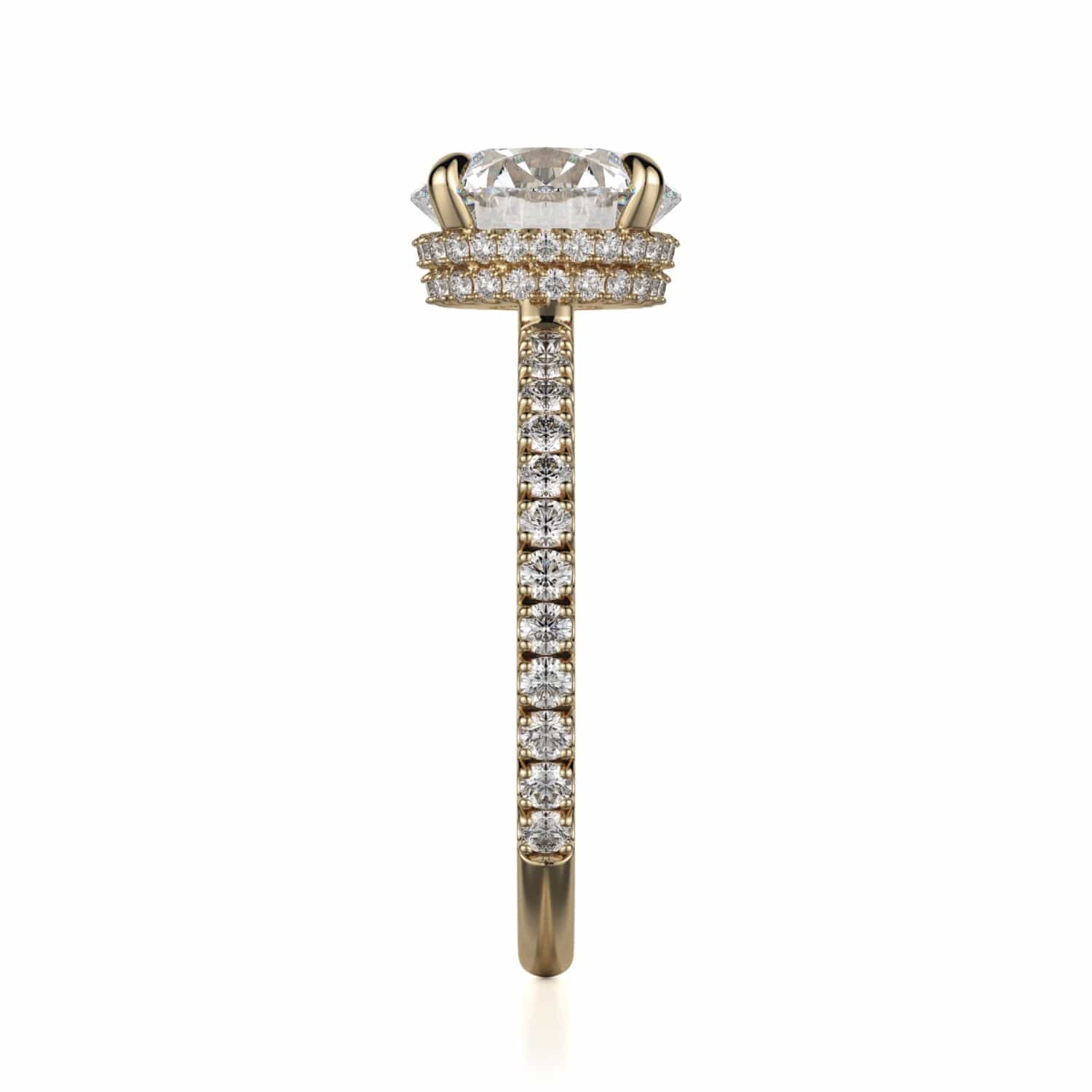MICHAEL M Engagement Rings Crown R745-2