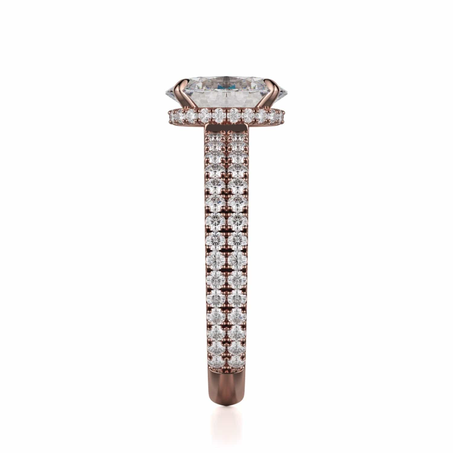 MICHAEL M Engagement Rings Crown R746-2