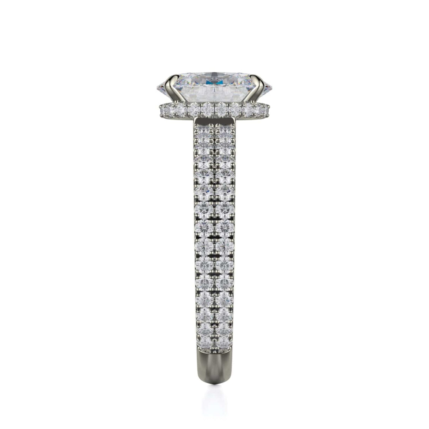MICHAEL M Engagement Rings Crown R746-2