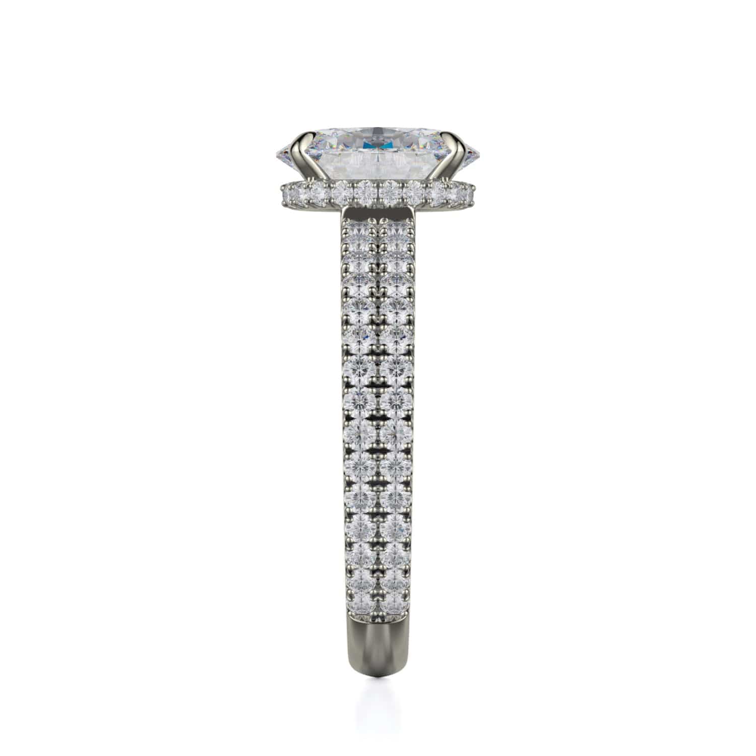 MICHAEL M Engagement Rings Crown R746-2