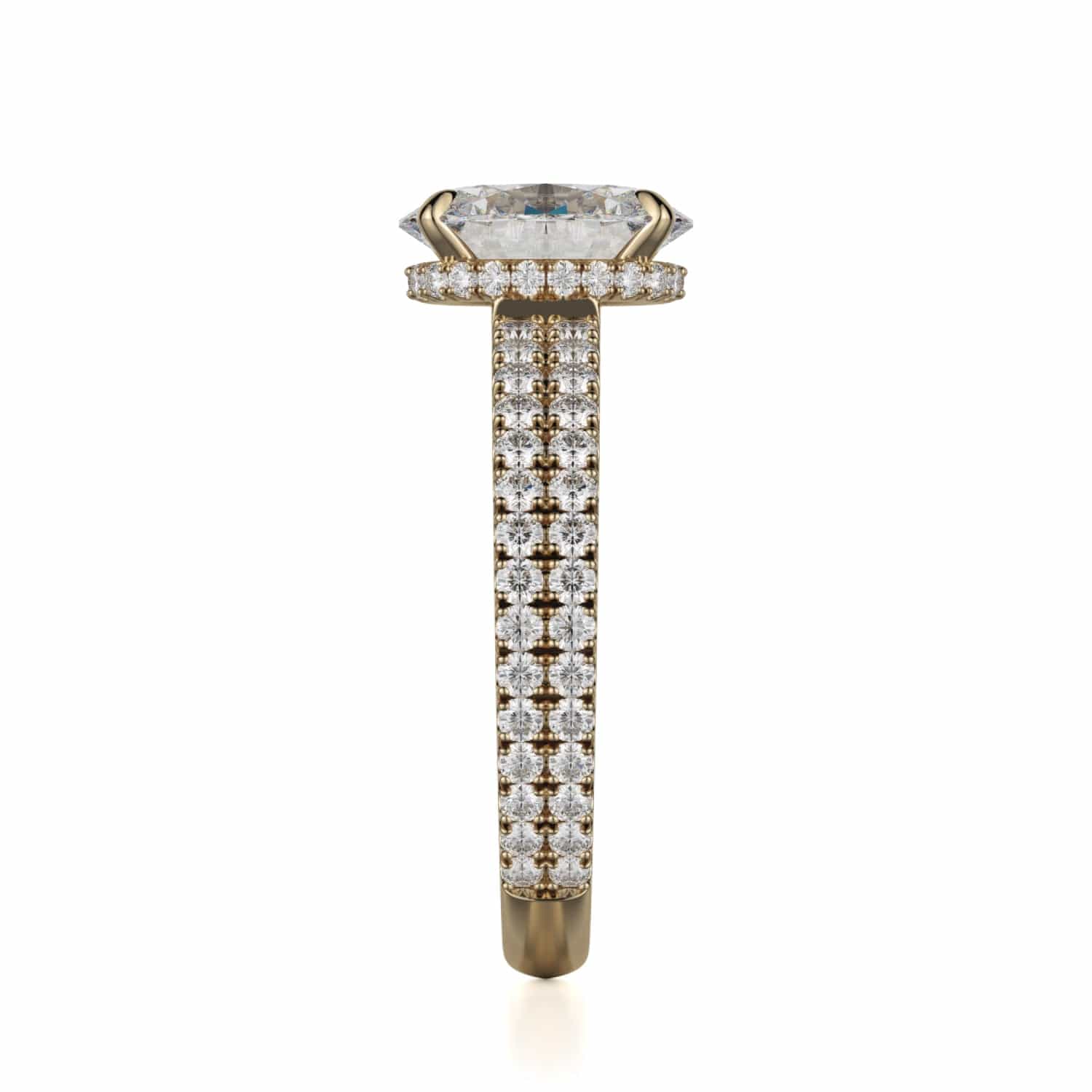 MICHAEL M Engagement Rings Crown R746-2