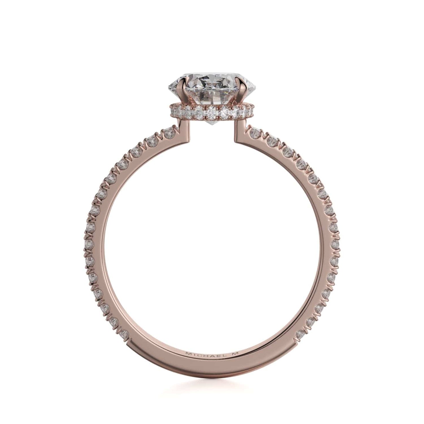MICHAEL M Engagement Rings Crown R746-2