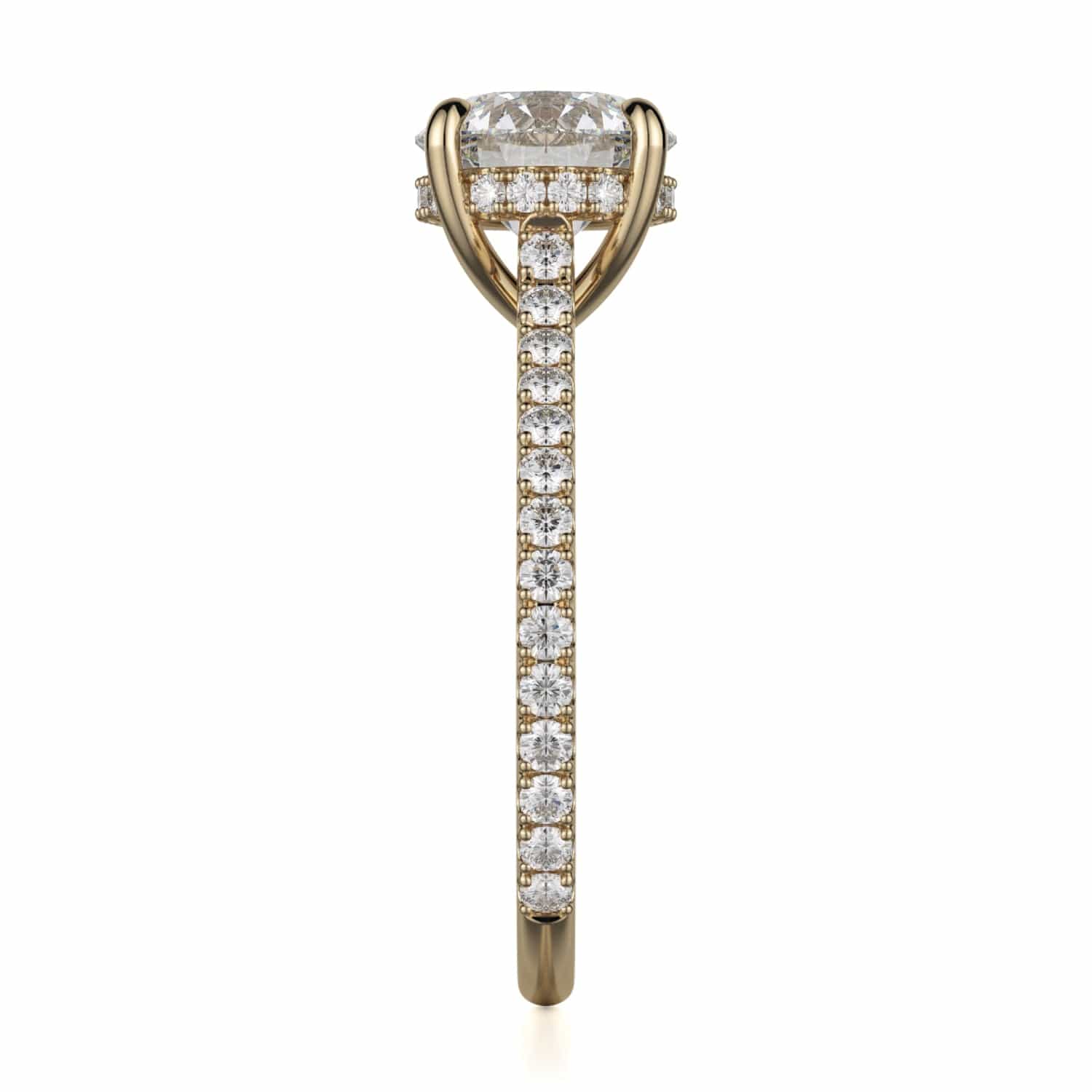 MICHAEL M Engagement Rings Crown R749-1.5