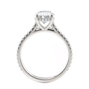 MICHAEL M Engagement Rings Crown R749-2 Oval
