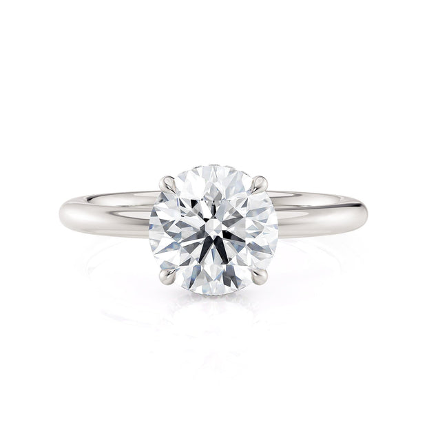 MICHAEL M Engagement Rings CROWN R750-2 Round-Cut Diamond Solitaire