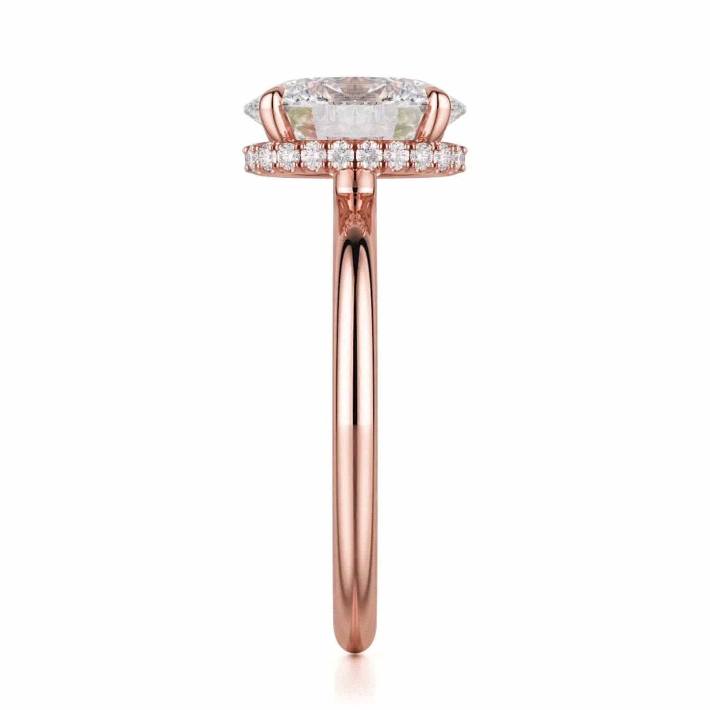 MICHAEL M Engagement Rings Crown R750-3 Oval