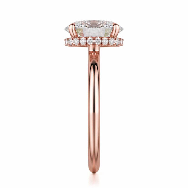 MICHAEL M Engagement Rings Crown R750-3 Oval