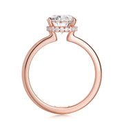 MICHAEL M Engagement Rings Crown R750-3 Oval