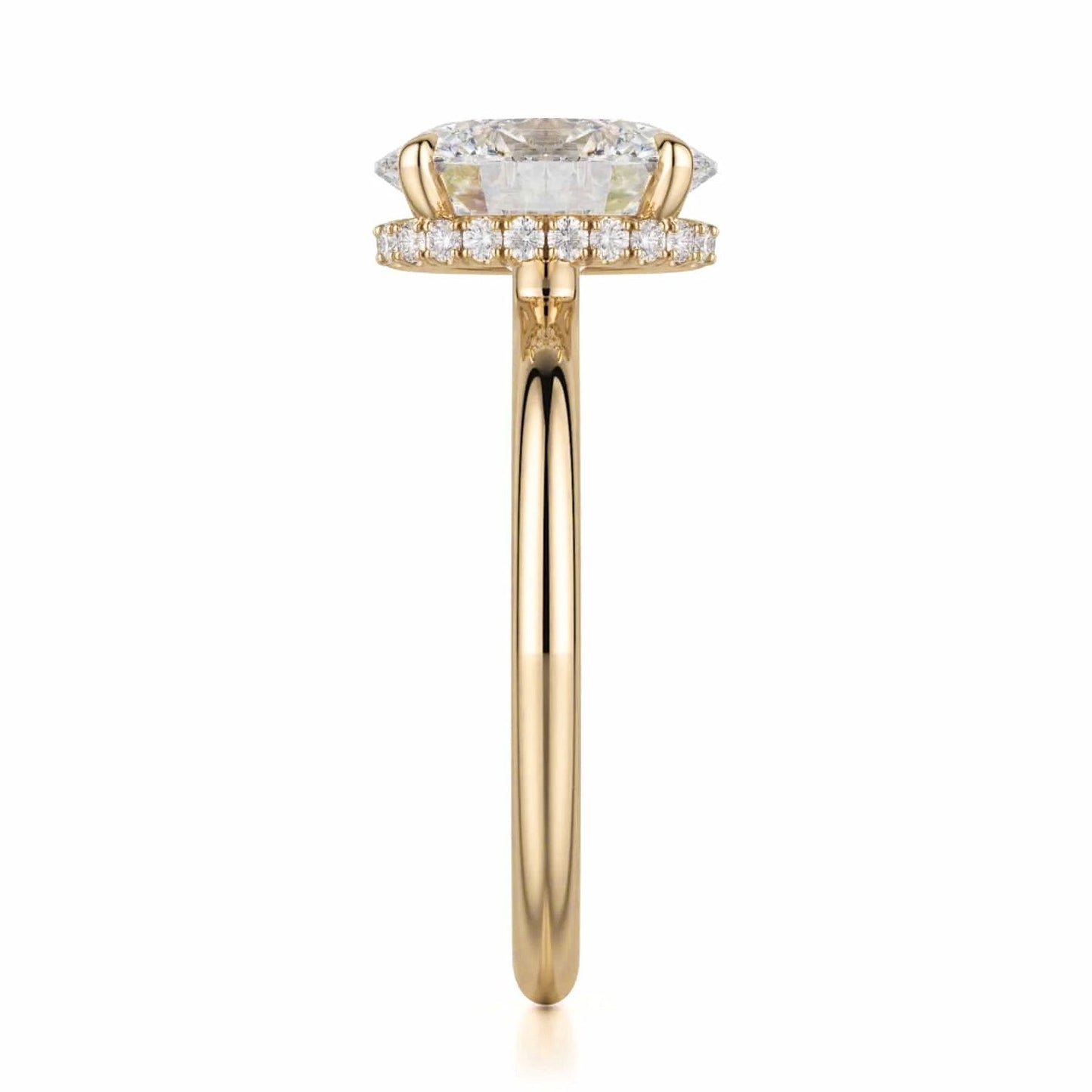 MICHAEL M Engagement Rings Crown R750-3 Oval
