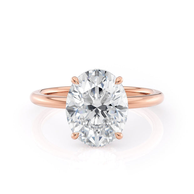 MICHAEL M Engagement Rings Crown R750-3 Oval