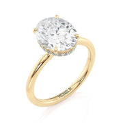 MICHAEL M Engagement Rings Crown R750-3 Oval