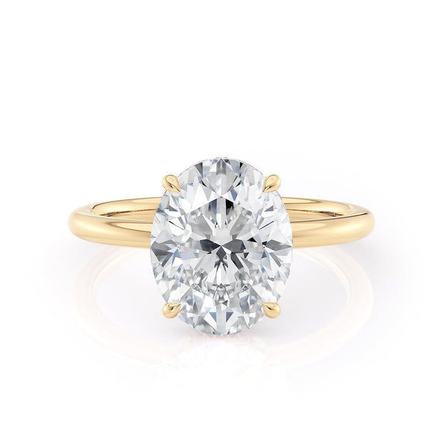 MICHAEL M Engagement Rings Crown R750-3 Oval