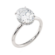 MICHAEL M Engagement Rings Crown R750-3 Oval