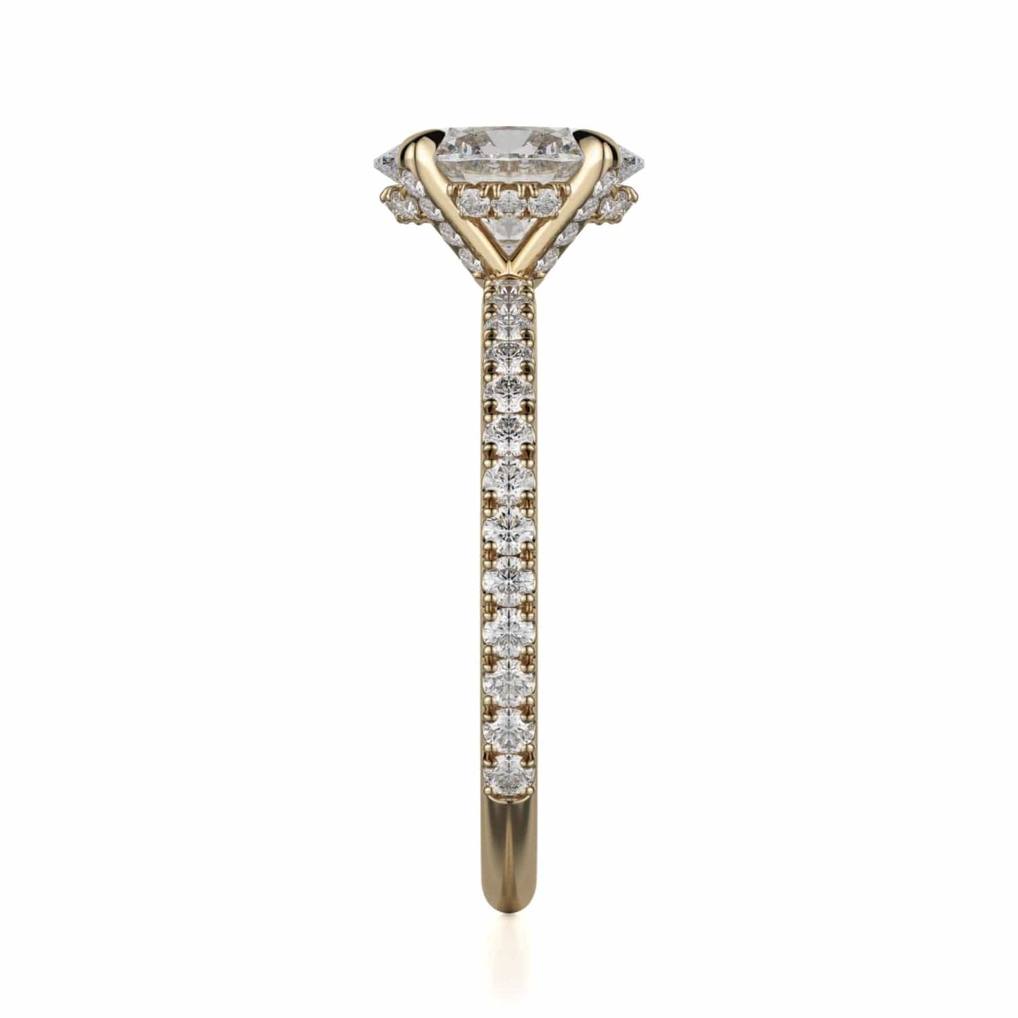 MICHAEL M Engagement Rings Crown R753-2