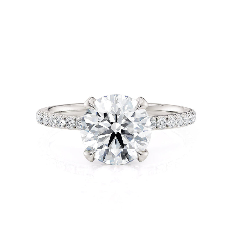 MICHAEL M Engagement Rings Crown R753-2 Round