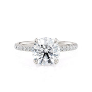 MICHAEL M Engagement Rings Crown R753-2 Round
