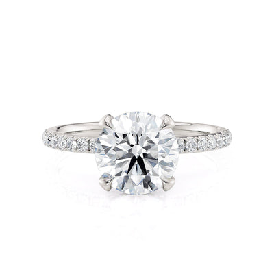 MICHAEL M Engagement Rings Crown R753-2 Round