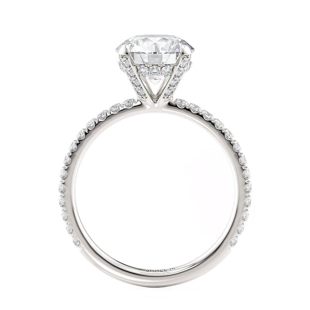 MICHAEL M Engagement Rings Crown R753-2 Round
