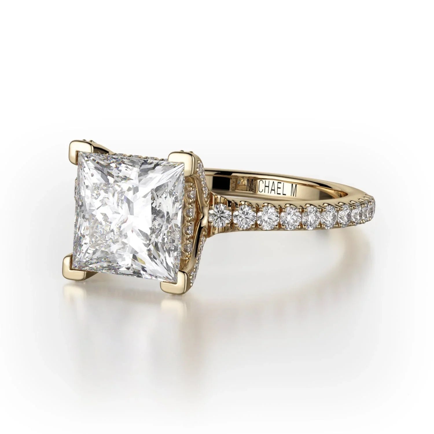 MICHAEL M Engagement Rings Crown R781-1.5