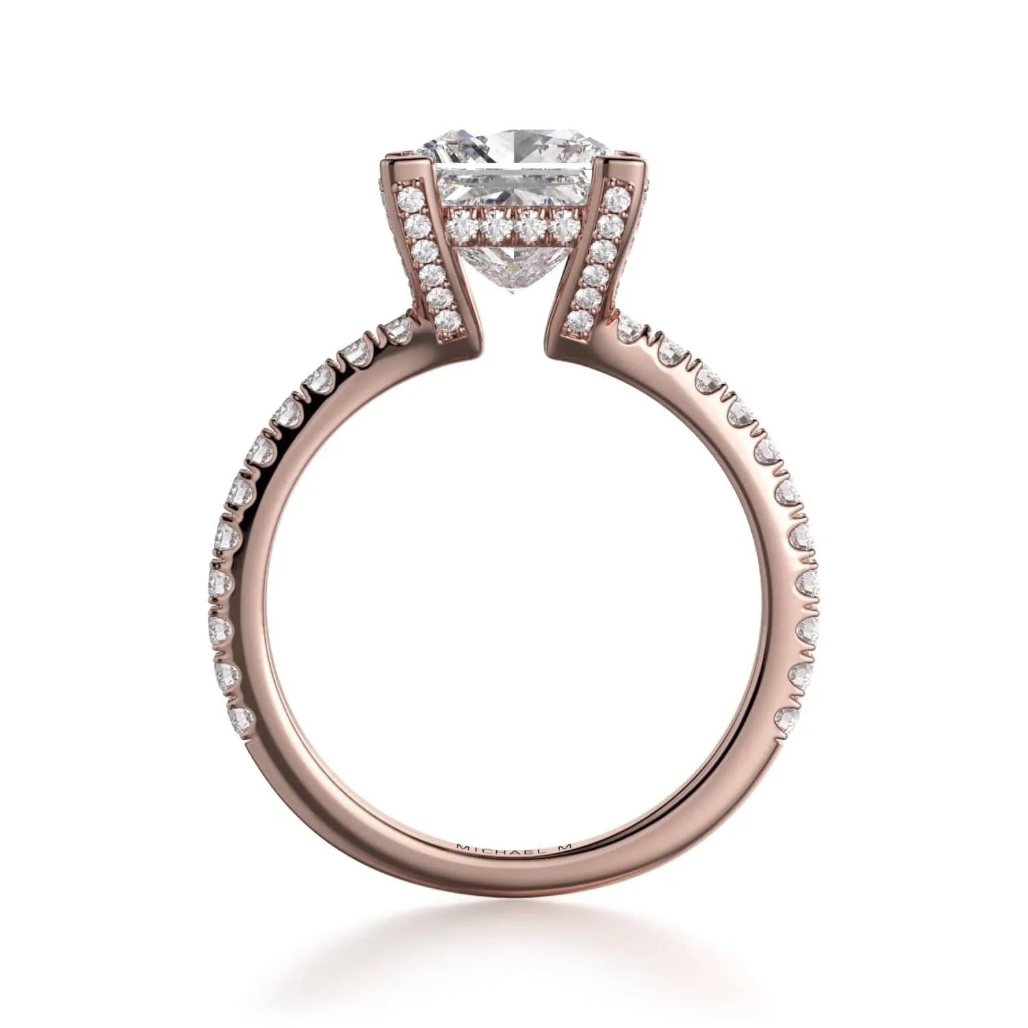 MICHAEL M Engagement Rings Crown R781-1.5