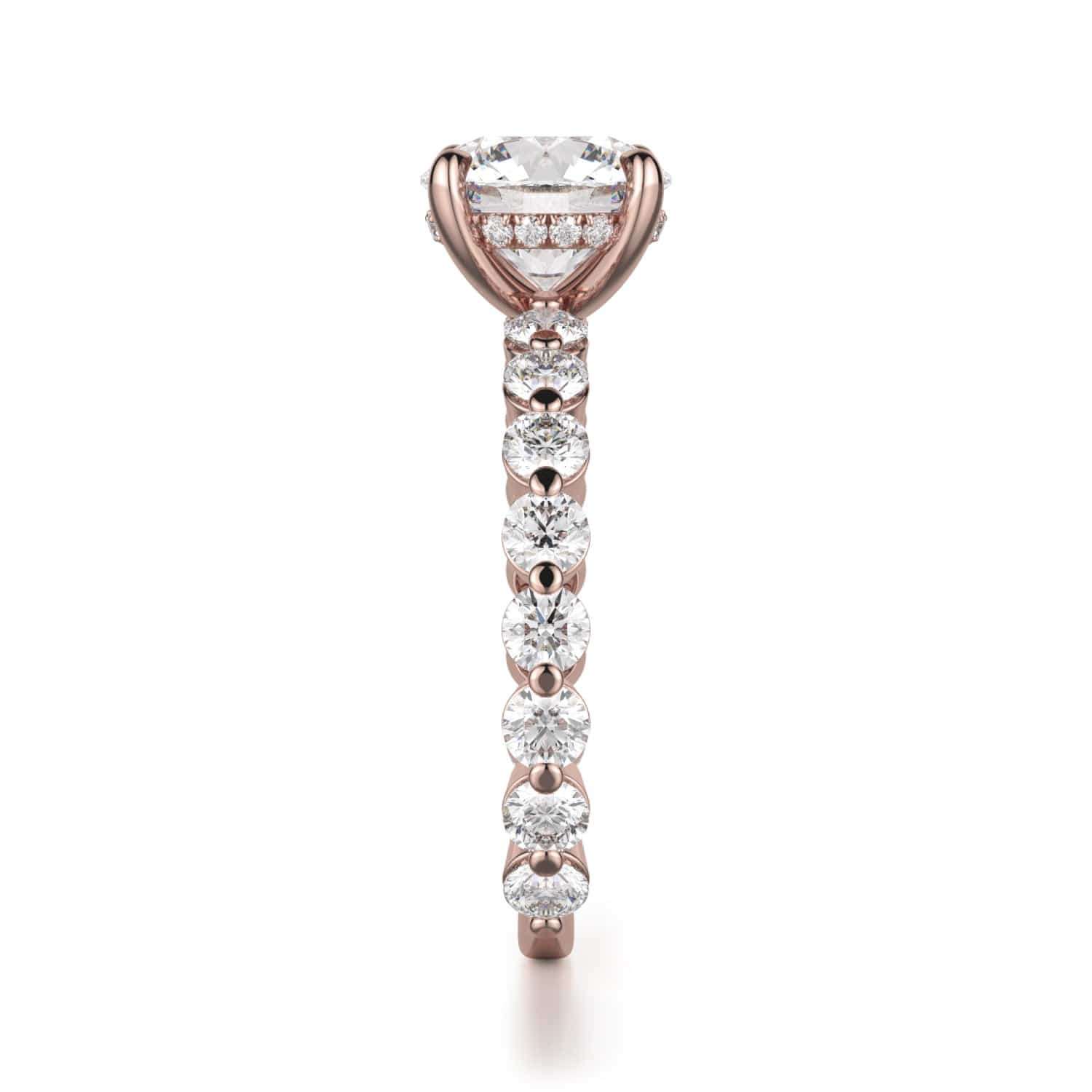 MICHAEL M Engagement Rings Crown R782-1.5
