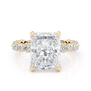 MICHAEL M Engagement Rings Crown R782-3 Radiant