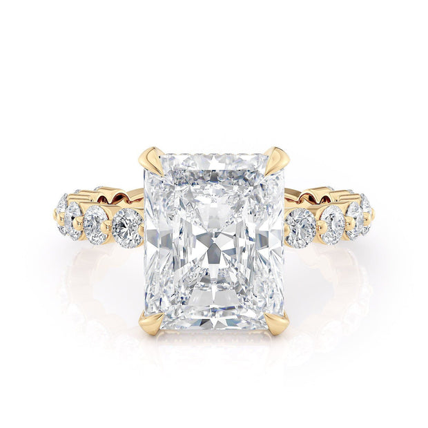 MICHAEL M Engagement Rings Crown R782-3 Radiant