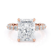 MICHAEL M Engagement Rings Crown R782-3 Radiant