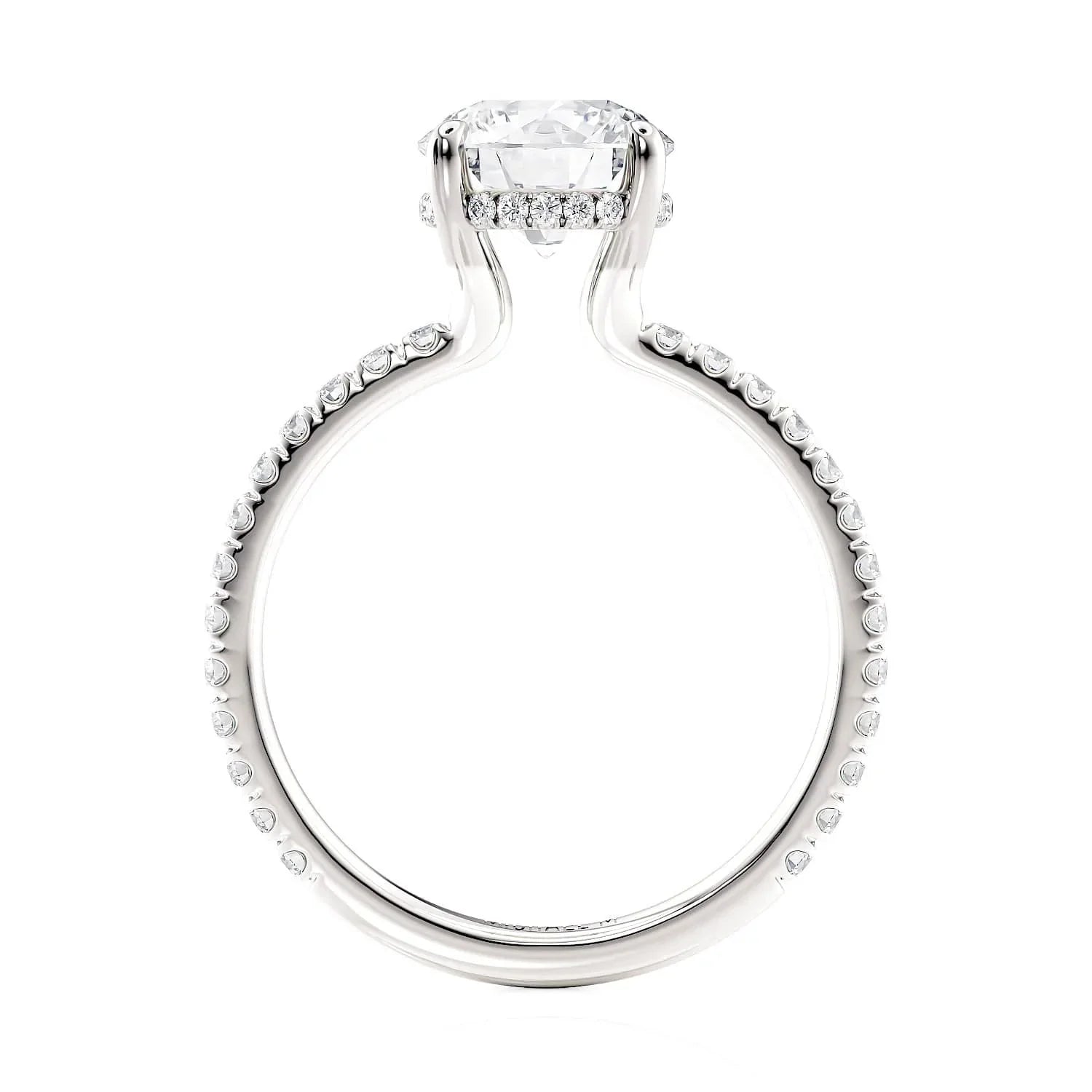 MICHAEL M Engagement Rings Crown R788-1.5