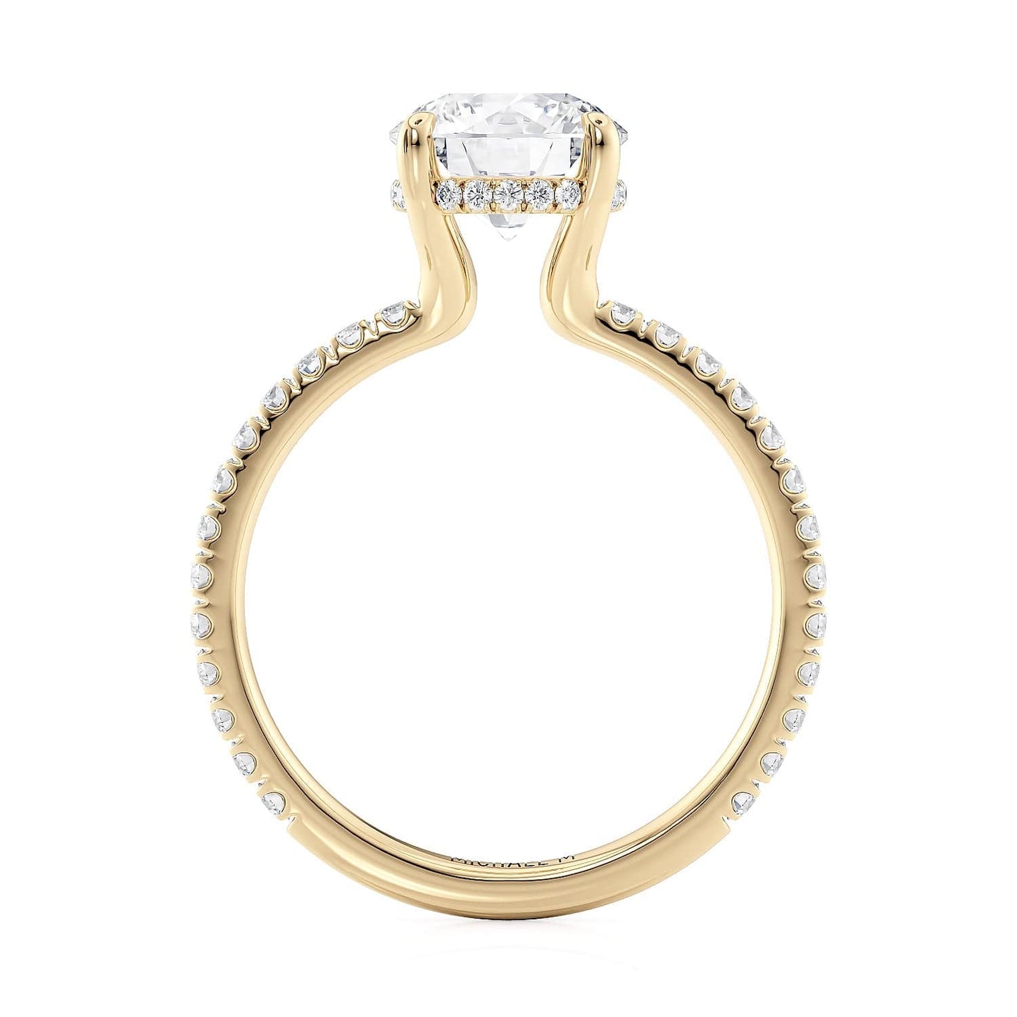 MICHAEL M Engagement Rings Crown R788-1.5