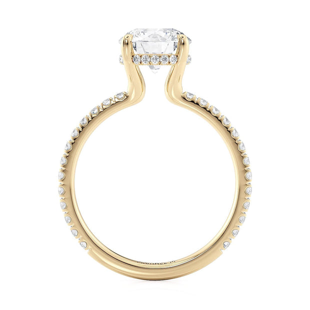 MICHAEL M Engagement Rings Crown R788-1.5