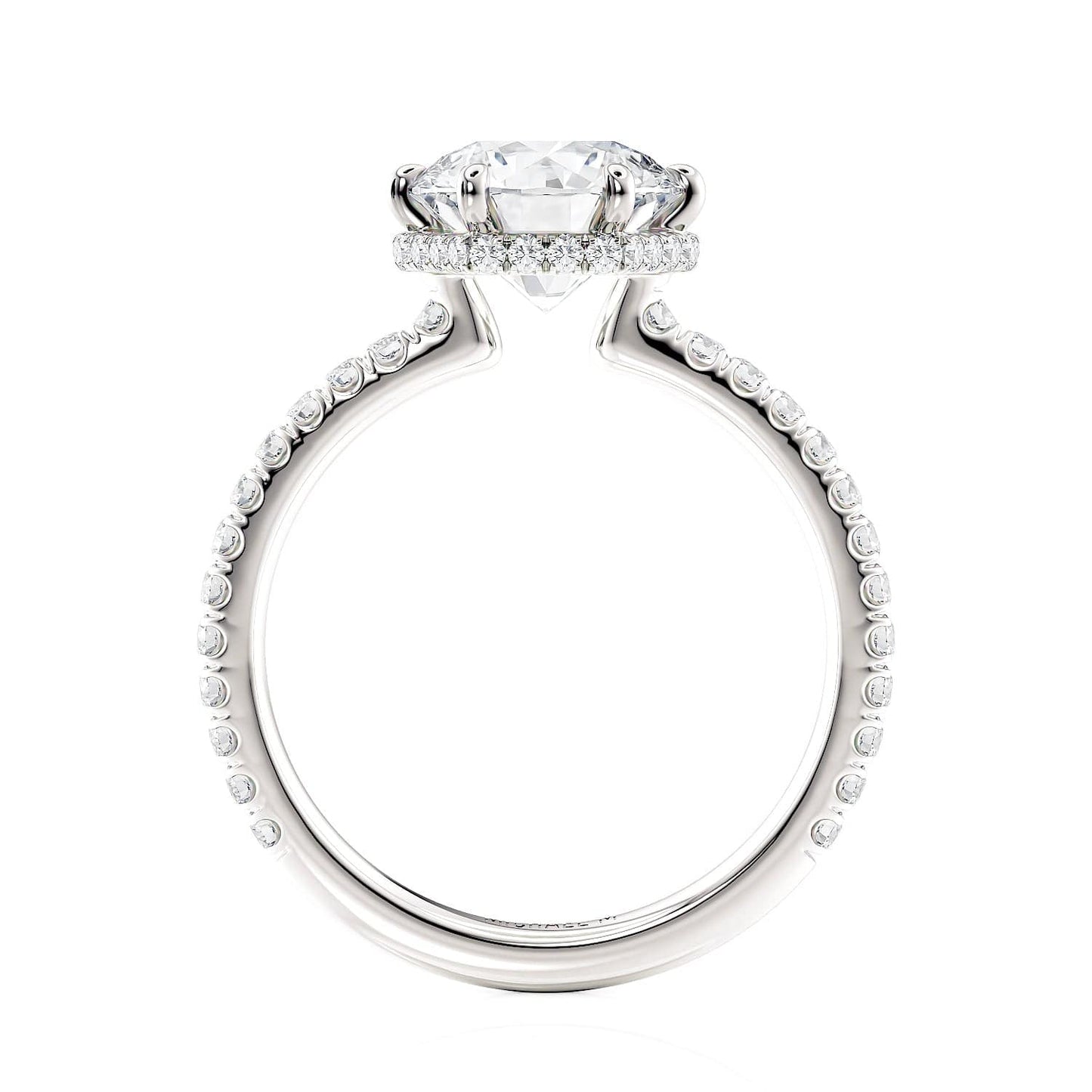 MICHAEL M Engagement Rings Crown R789-2