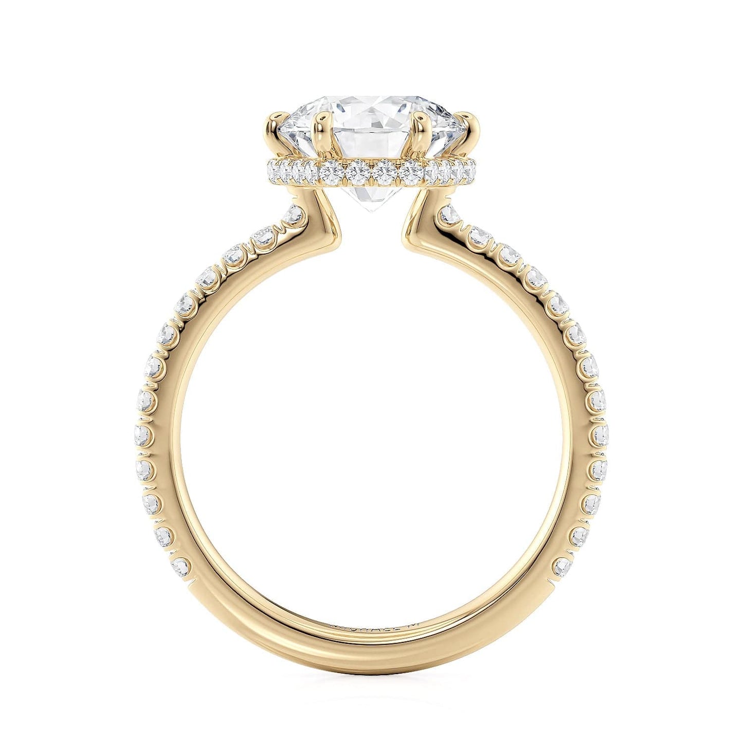 MICHAEL M Engagement Rings Crown R789-2