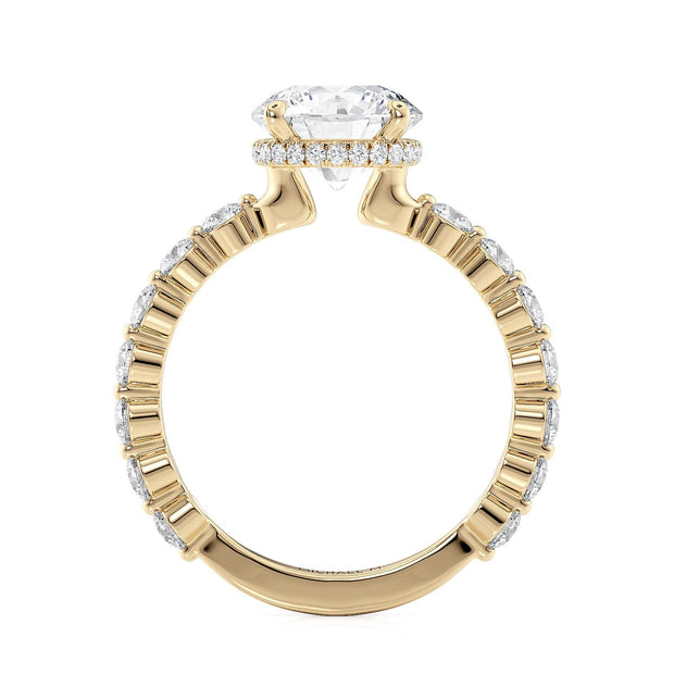 MICHAEL M Engagement Rings Crown R790-2