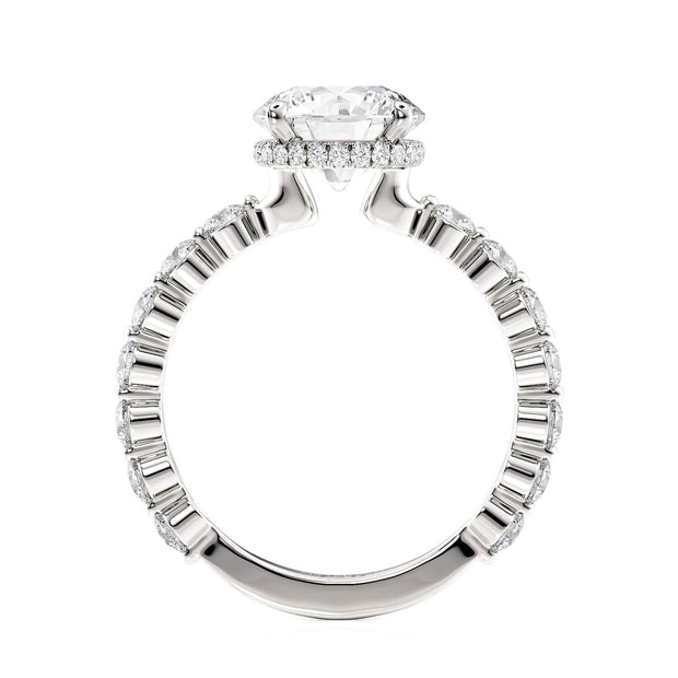 MICHAEL M Engagement Rings Crown R790-2