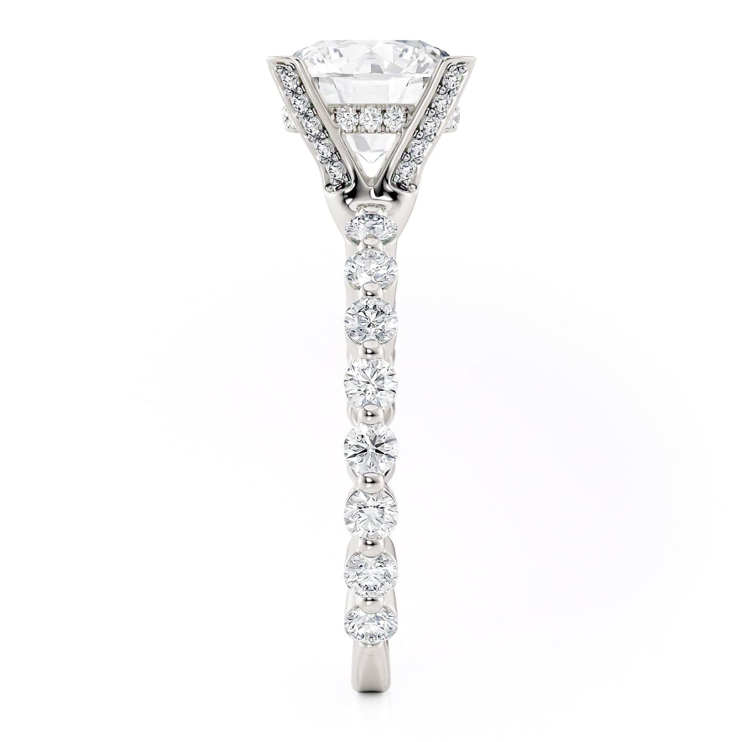 MICHAEL M Engagement Rings Crown R791-2