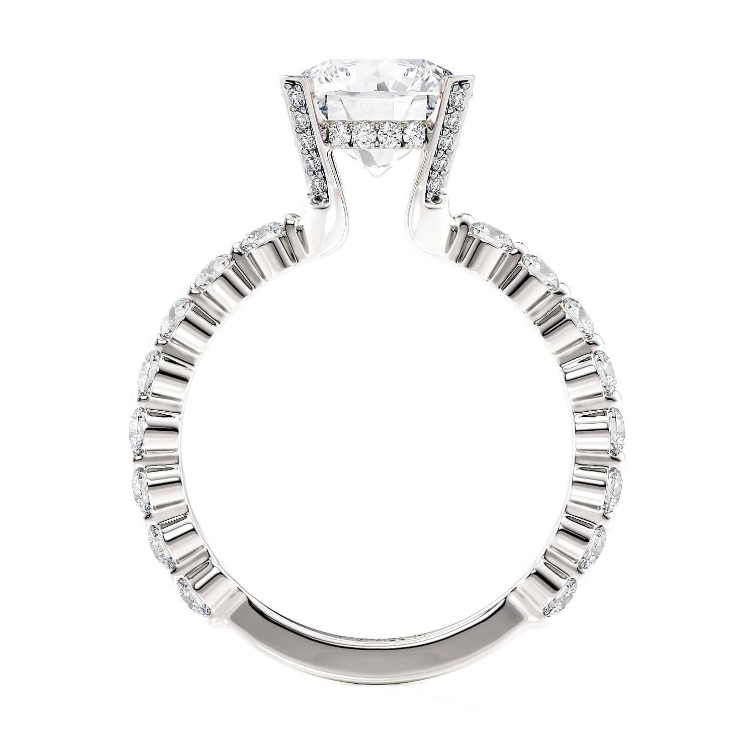 MICHAEL M Engagement Rings Crown R791-2