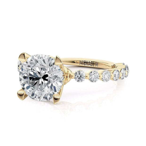 MICHAEL M Engagement Rings Crown R791-2