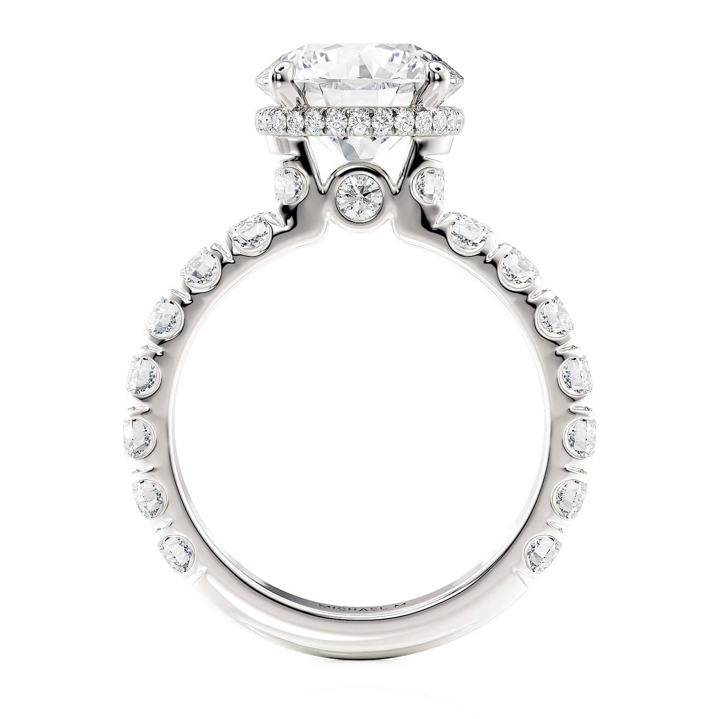 MICHAEL M Engagement Rings Crown R793-3