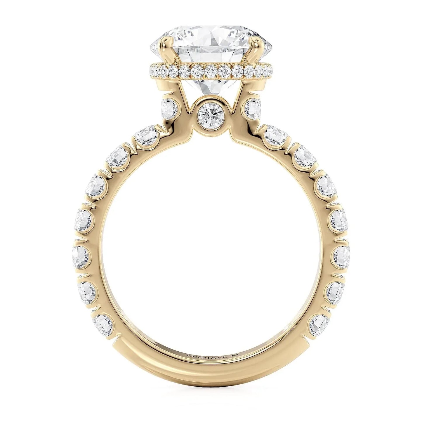 MICHAEL M Engagement Rings Crown R793-3