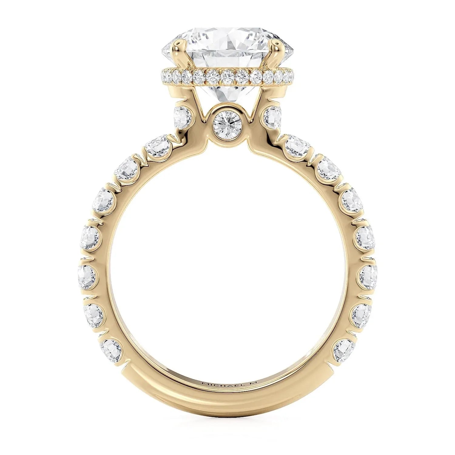 MICHAEL M Engagement Rings Crown R793-3
