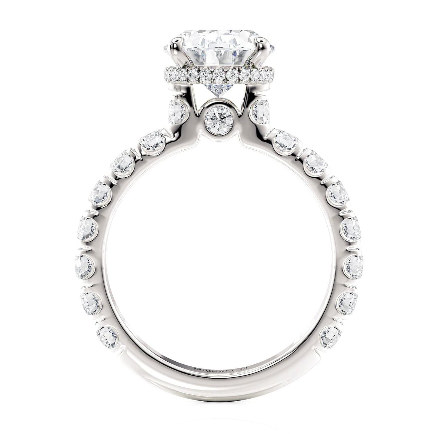 MICHAEL M Engagement Rings Crown R793-3-OV
