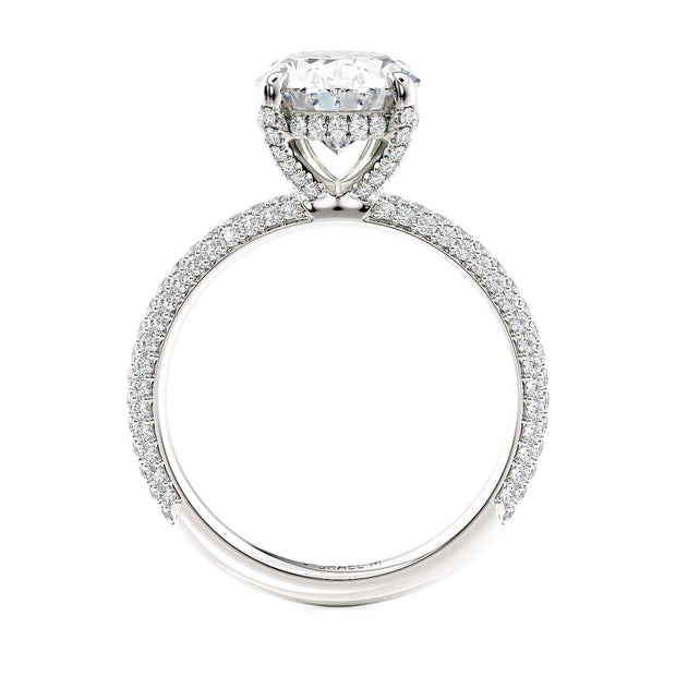 MICHAEL M Engagement Rings Crown R796-3