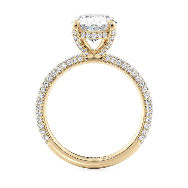 MICHAEL M Engagement Rings Crown R796-3