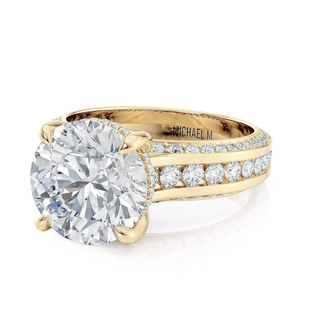 MICHAEL M Engagement Rings Crown R797-4