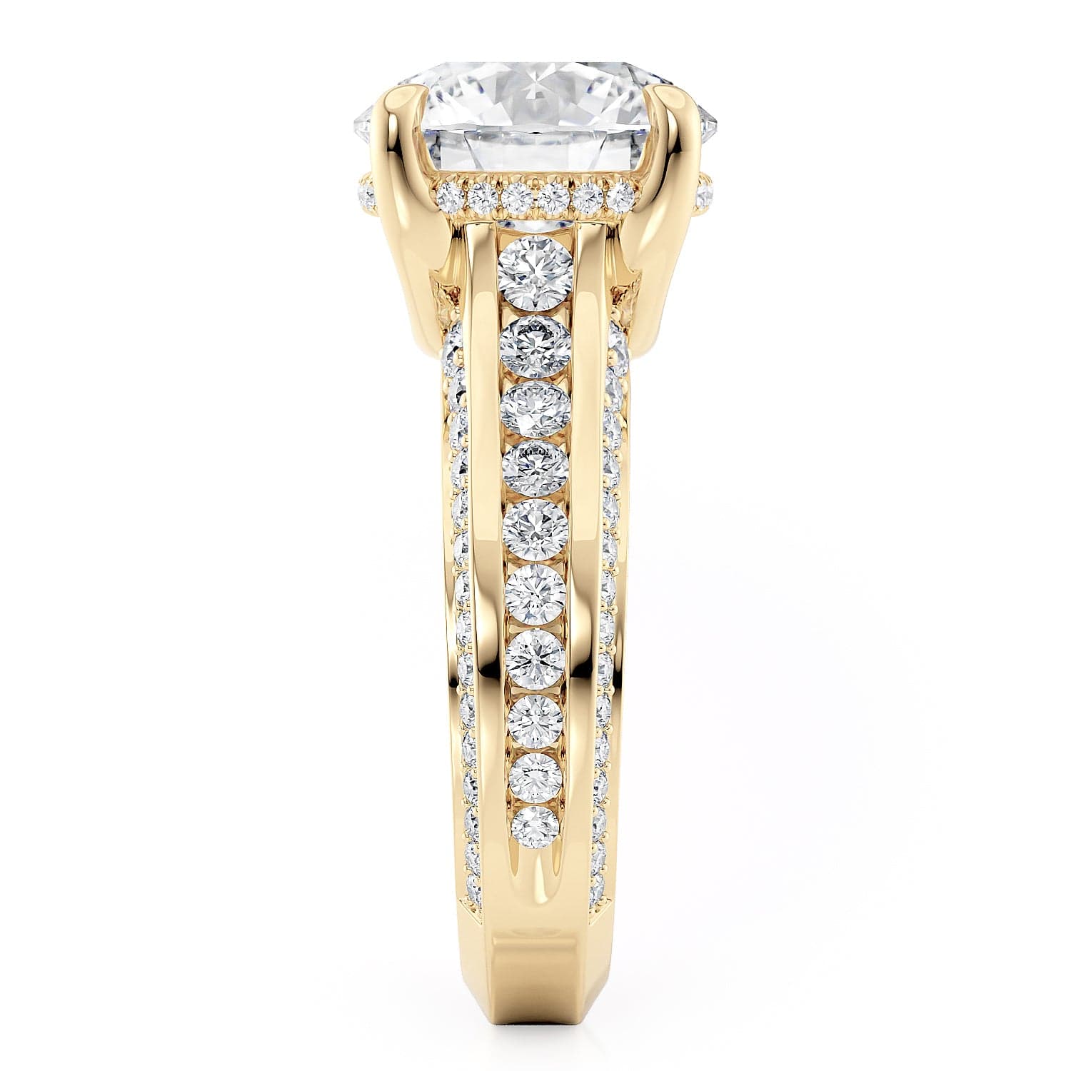 MICHAEL M Engagement Rings Crown R797-4