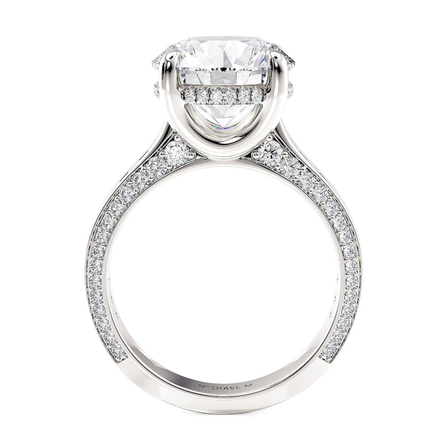 MICHAEL M Engagement Rings Crown R797-4