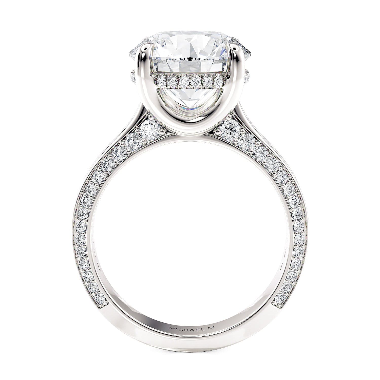 MICHAEL M Engagement Rings Crown R797-4