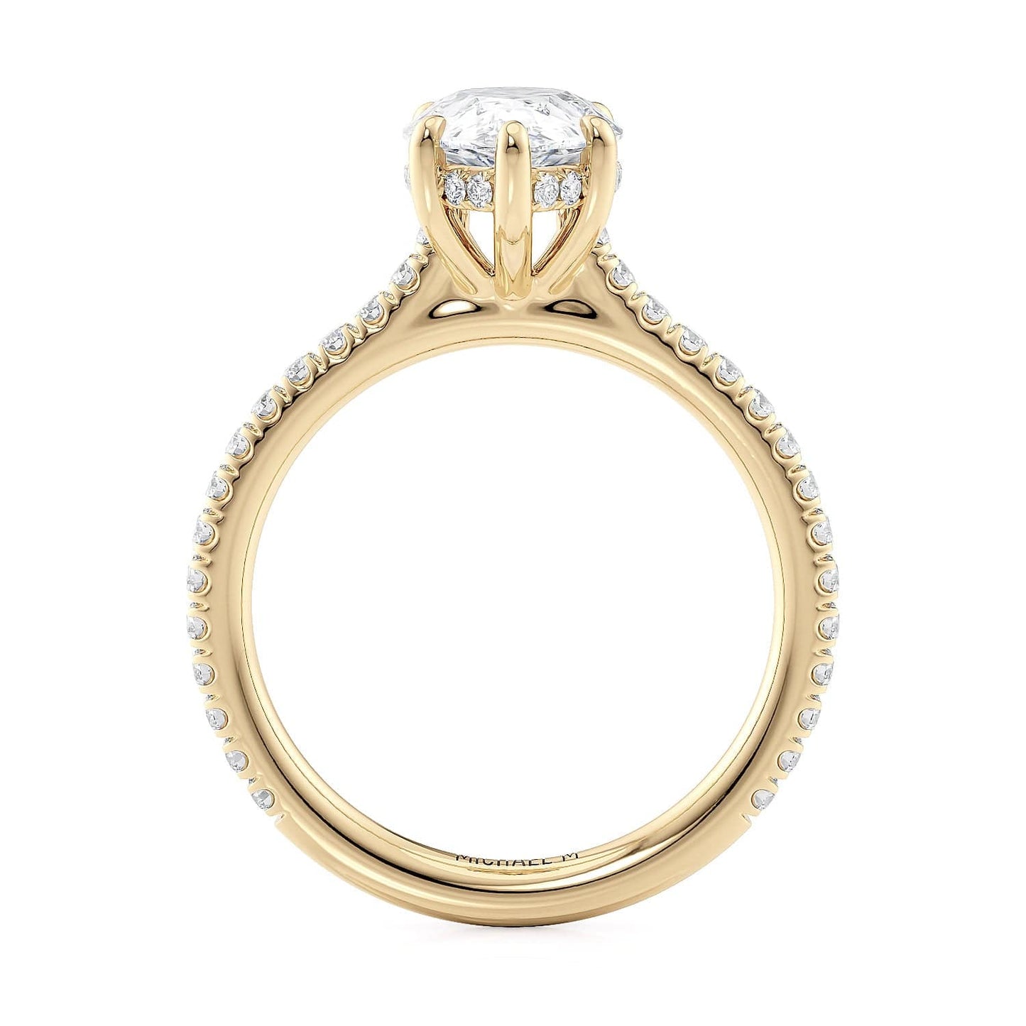 MICHAEL M Engagement Rings Crown R798-2